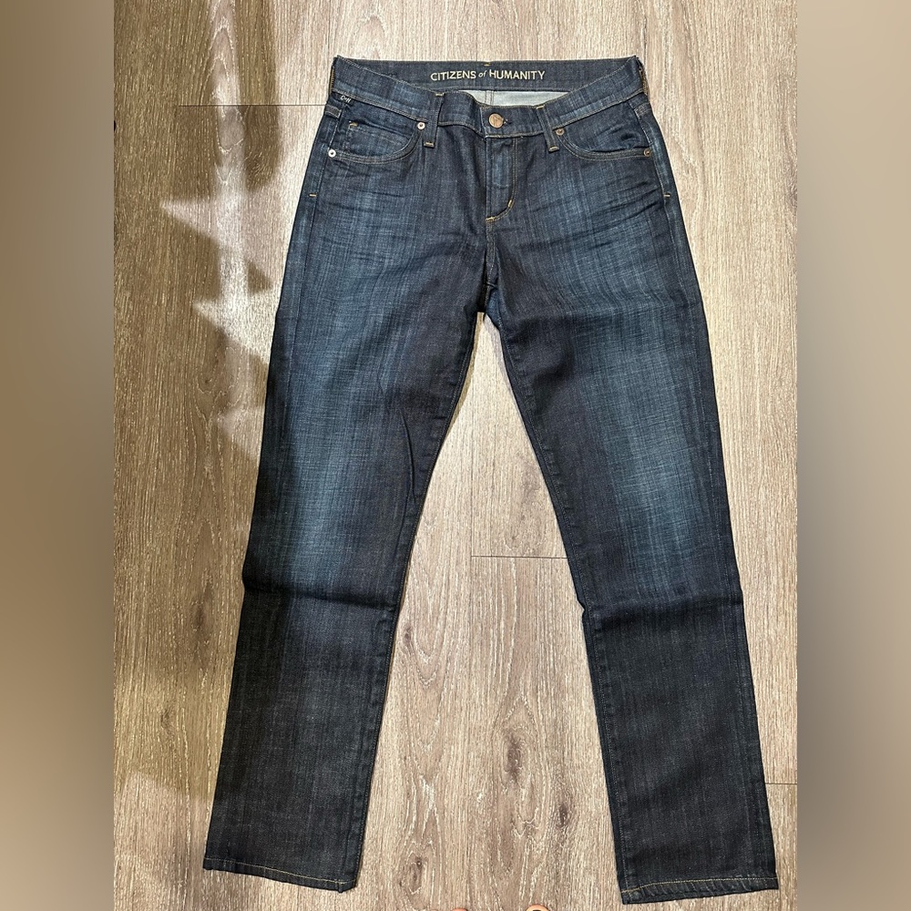 NWOT Citizens of Humanity Jeans Size 26 x 28 Inseam Straight Leg